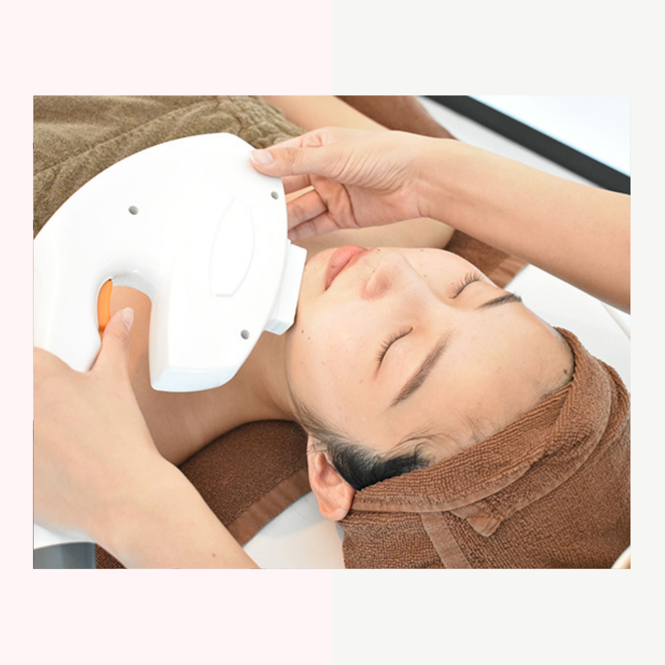 「光フェイシャル」で肌悩みをケア